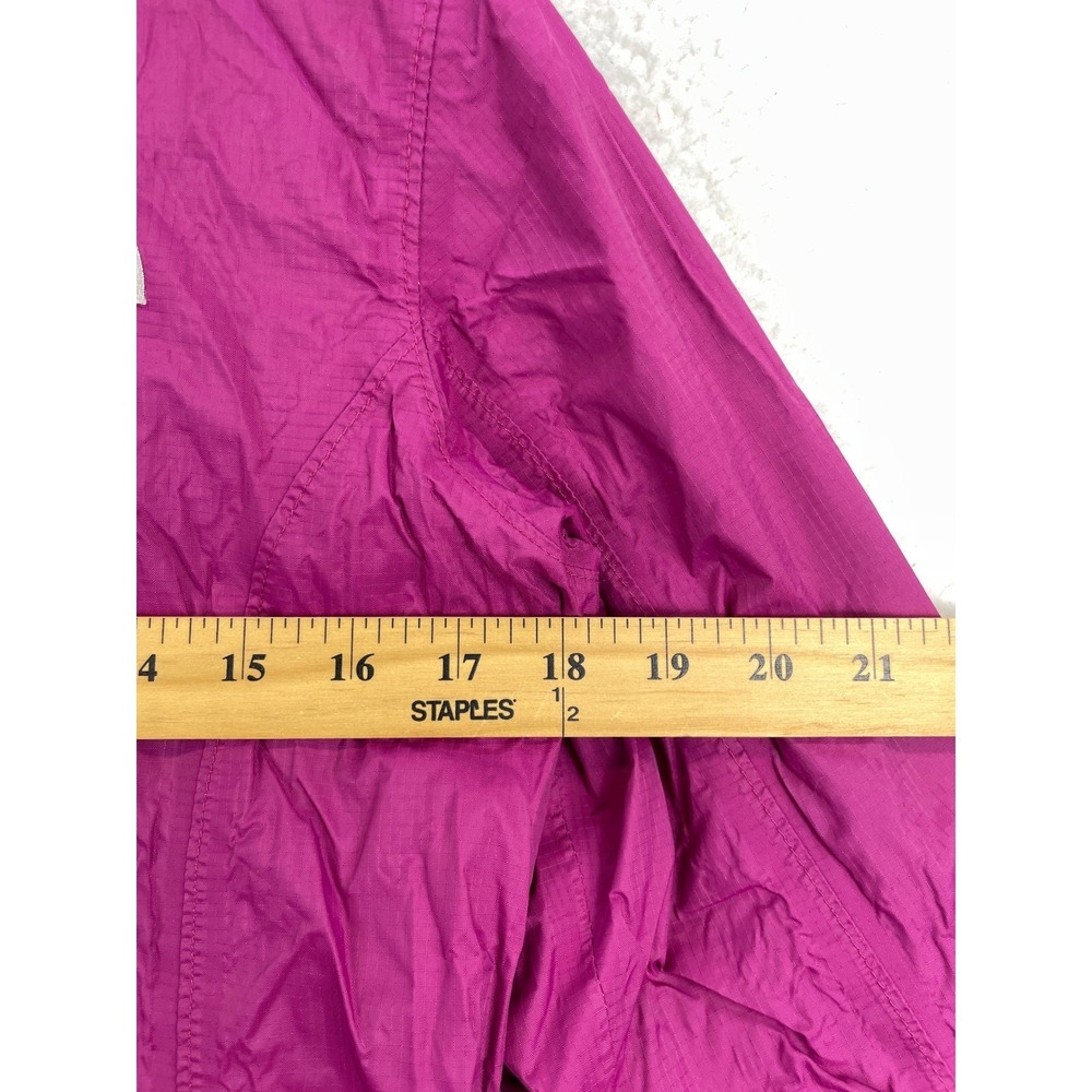 The North Face HyVent Hooded Rain Jacket Womens S Purple Waterproof Coat Active - Picture 2 of 12
